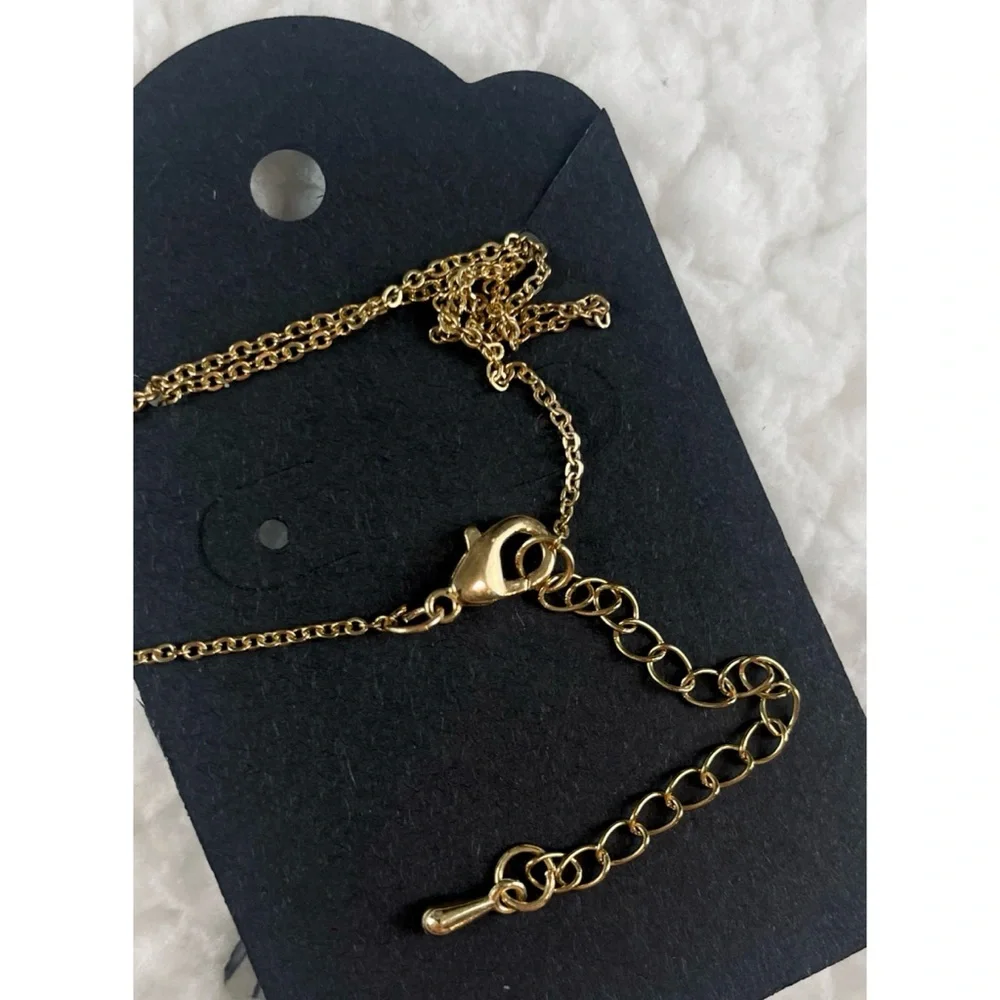 (NWOT) Blue/Green/Orange/Gold Firefly Necklace w/ Matching Drop Earrings - Picture 6 of 15